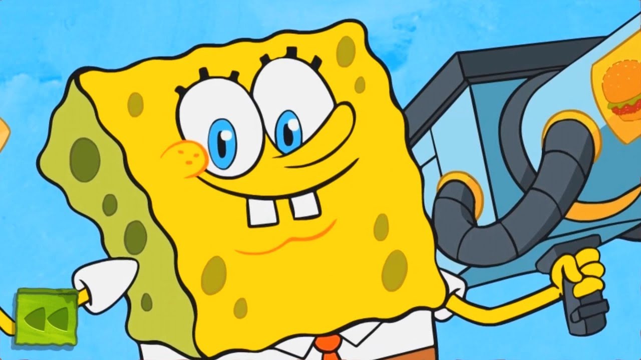 spongebob patty making game